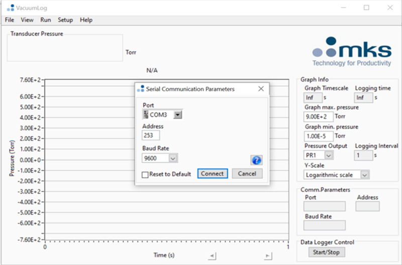 Vacuum Log Software