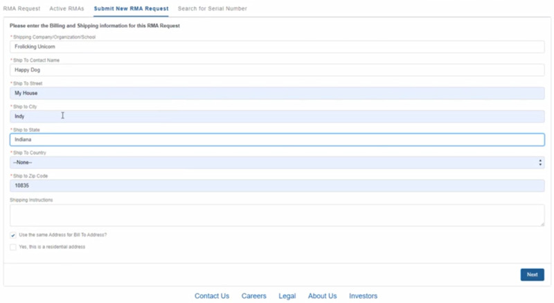 MKS Instruments ePortal